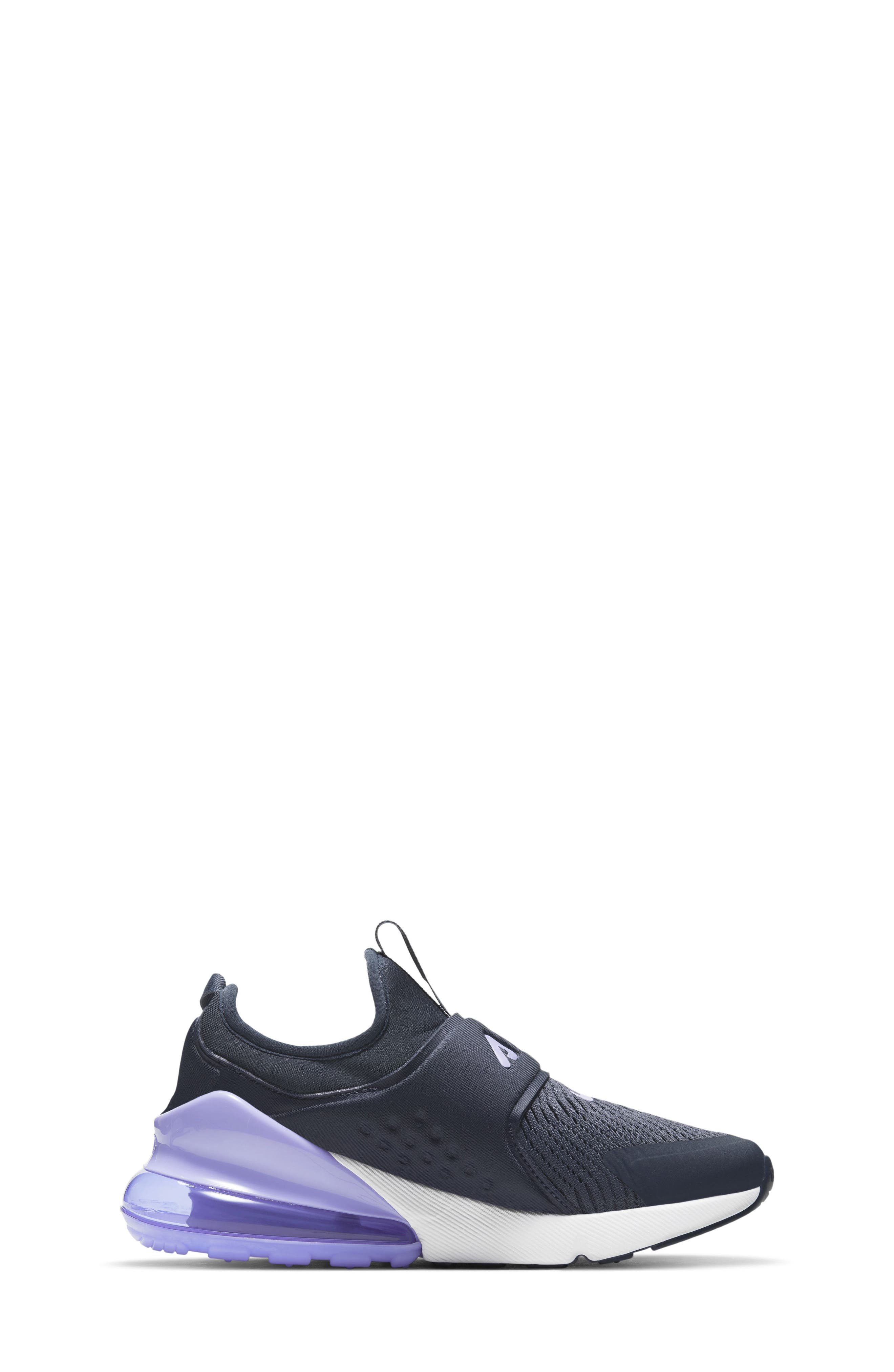 Kids' Air Max Extreme Sneaker, Alternate, color, THUNDER BLUE/ PURPLE/ WHITE