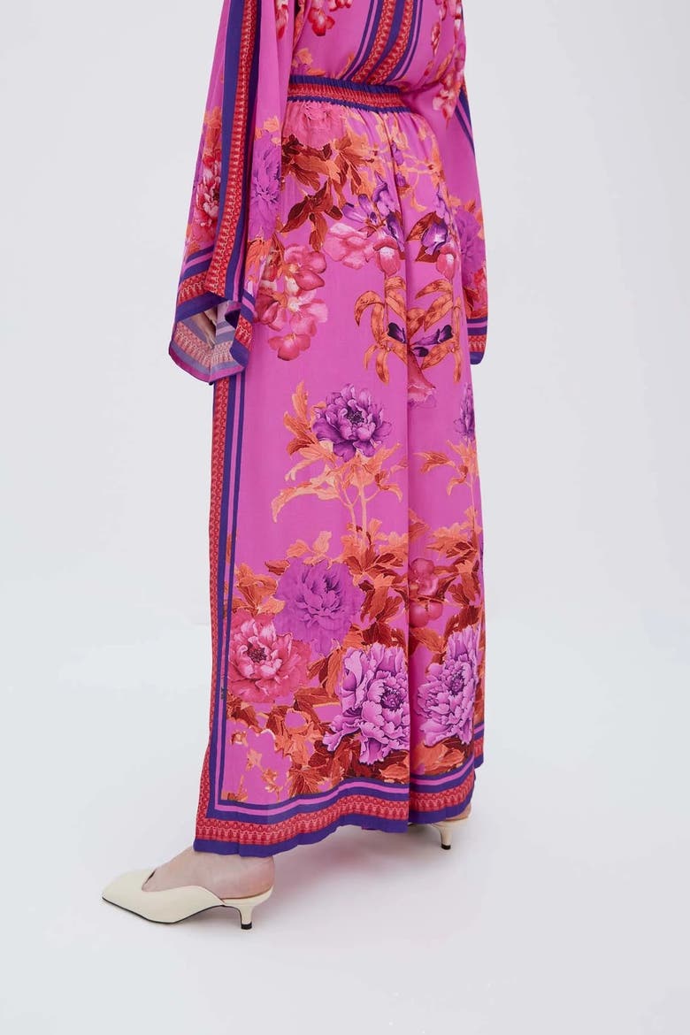 Alisa Pink Viscose Trousers, Alternate, color, Pink