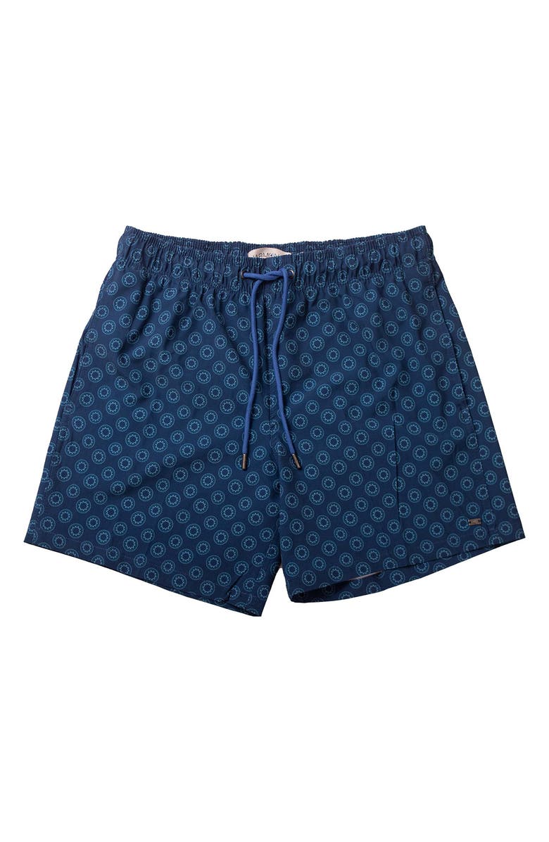 HARMONQLO Sumba Stretch Swim Trunks, Main, color, 