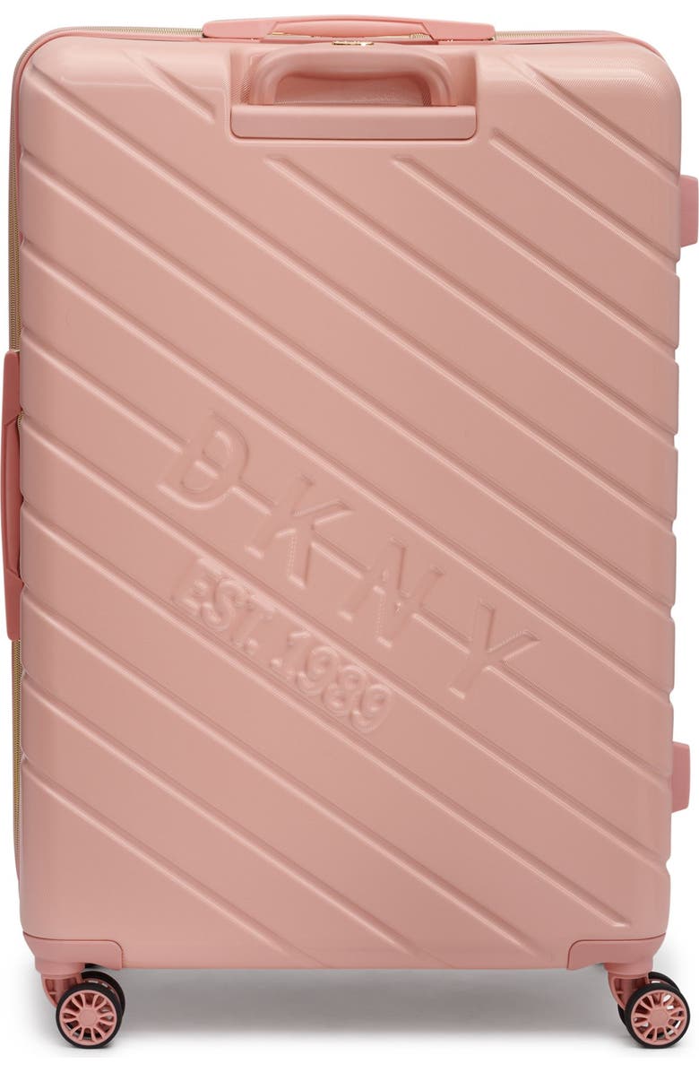 DKNY Bias 28" Upright Suitcase, Alternate, color, Peach Bloom