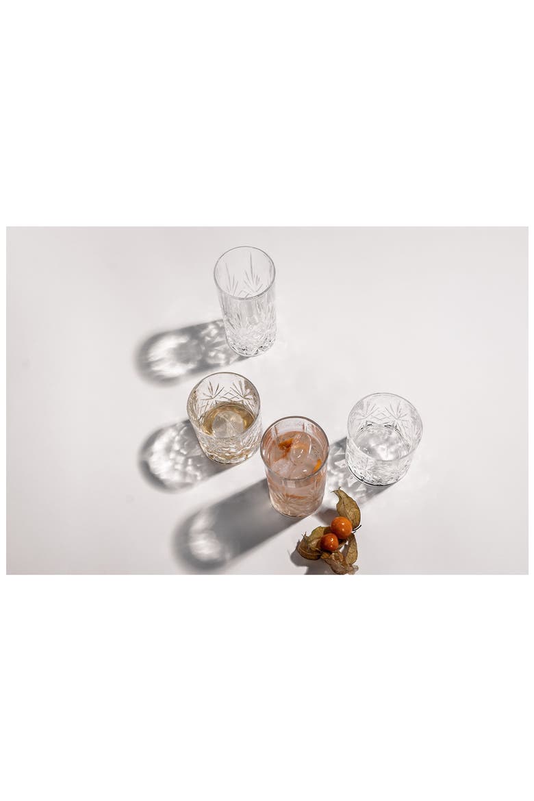 Classico Set of 6 Iced Beverage Glasses, Alternate, color, CLEAR