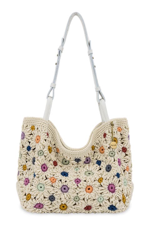 Los Feliz Medium Crochet Tote Bag
