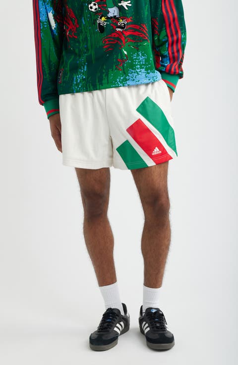 x Brain Dead Disney Football Shorts