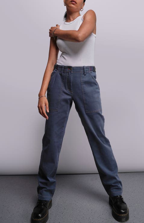 The Essential Denim Utility Pant