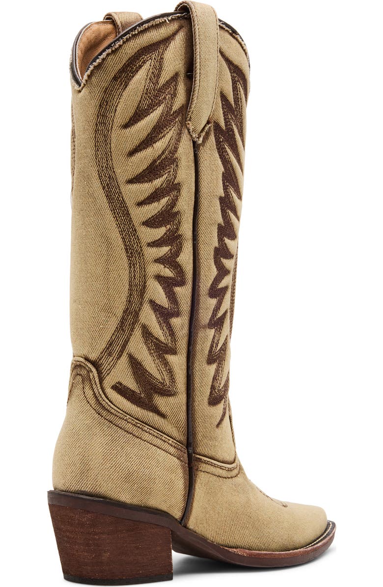 Steve Madden Albany Western Boot, Alternate, color, Khaki Multi