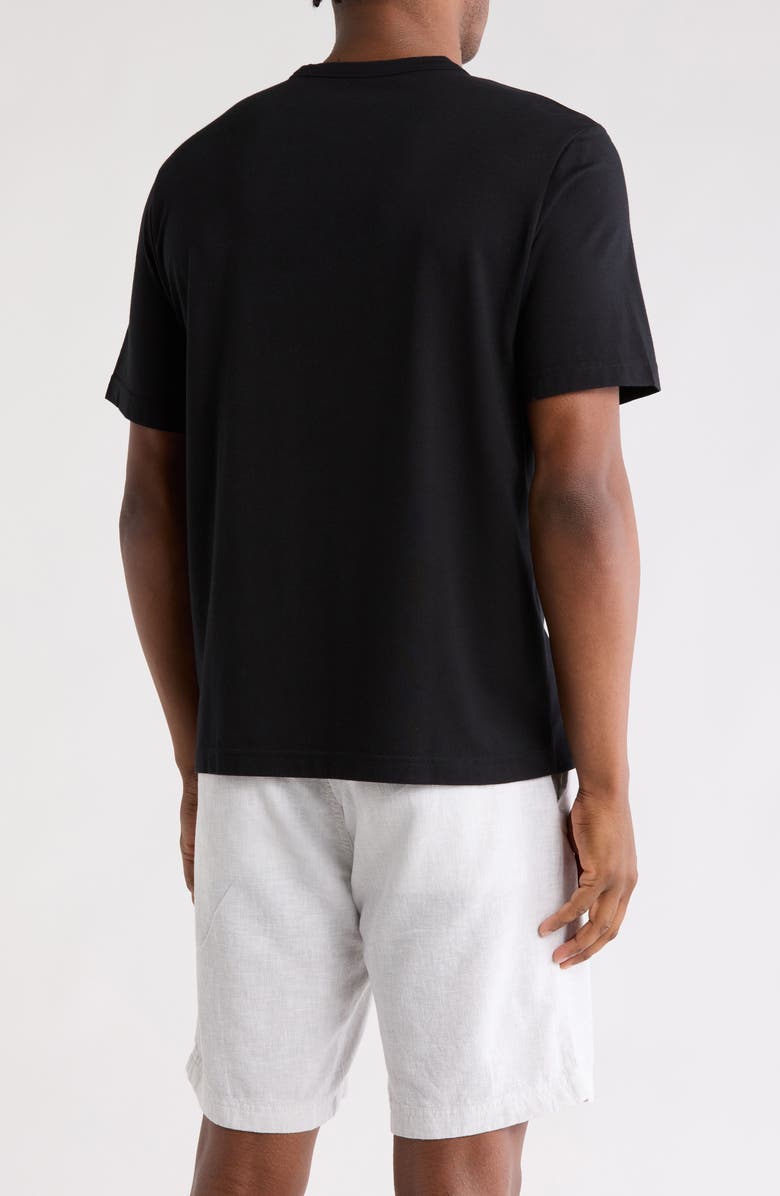 14th & Union Cotton & Modal Blend T-Shirt, Alternate, color, Black