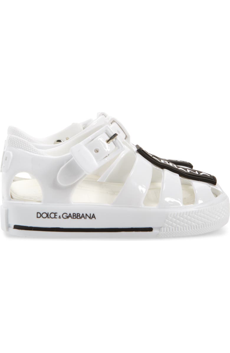 Dolce&Gabbana Jelly Fisherman Sandal, Alternate, color,