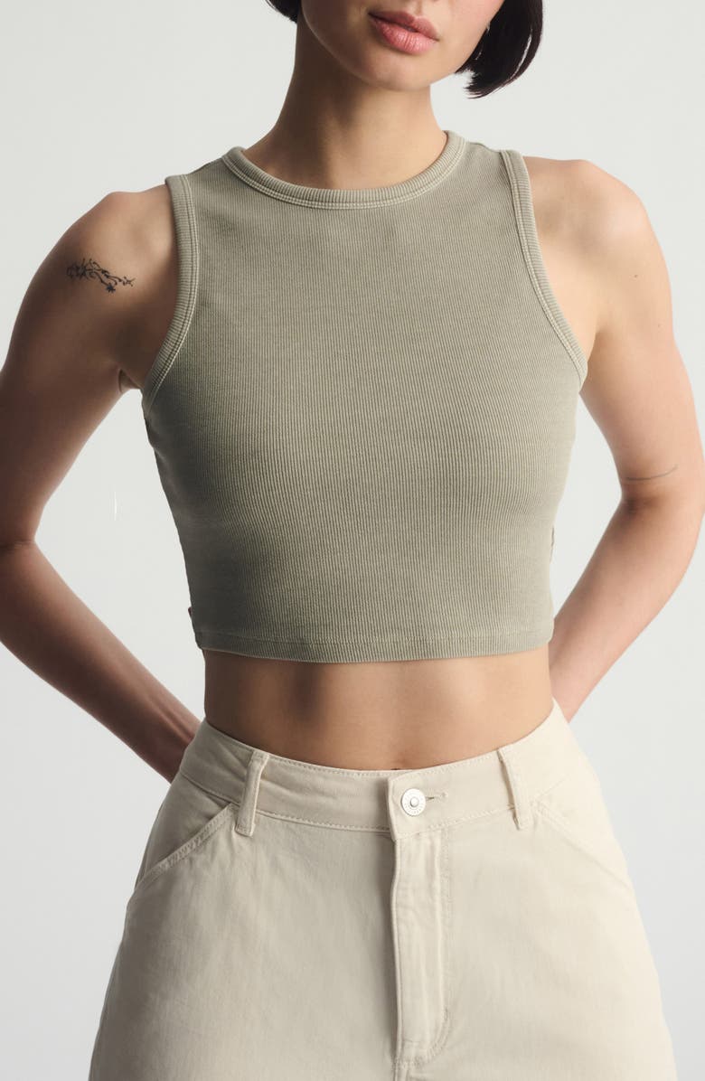 Brooklyn Industries Twig Rib Crop Tank, Main, color, 