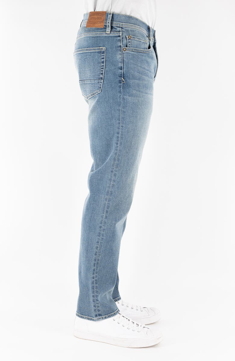 Devil-Dog Dungarees Athletic Fit Performance Jeans, Alternate, color, Oxford