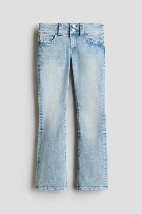 Bootcut Leg Low Jeans