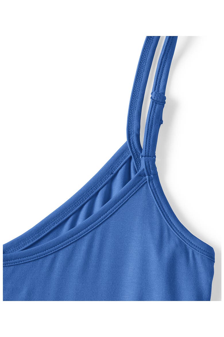 Cooling V-neck Camisole, Alternate, color, Muted Cobalt Blue