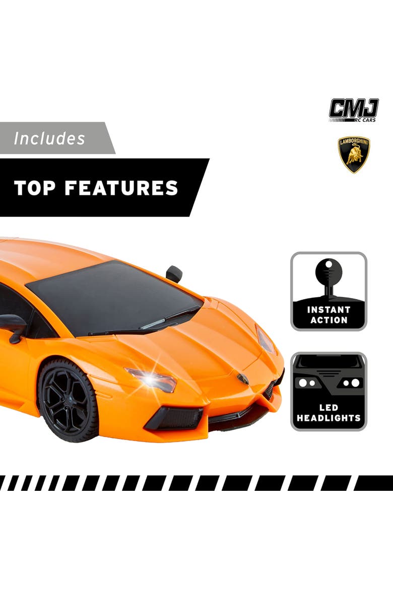 Lamborghini Orange Lp7004 Remote Controlled Car, Alternate, color, Multicolored