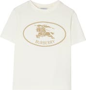 Burberry Knight Stamp Cotton T-shirt
