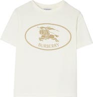 Burberry Knight Stamp Cotton T-shirt