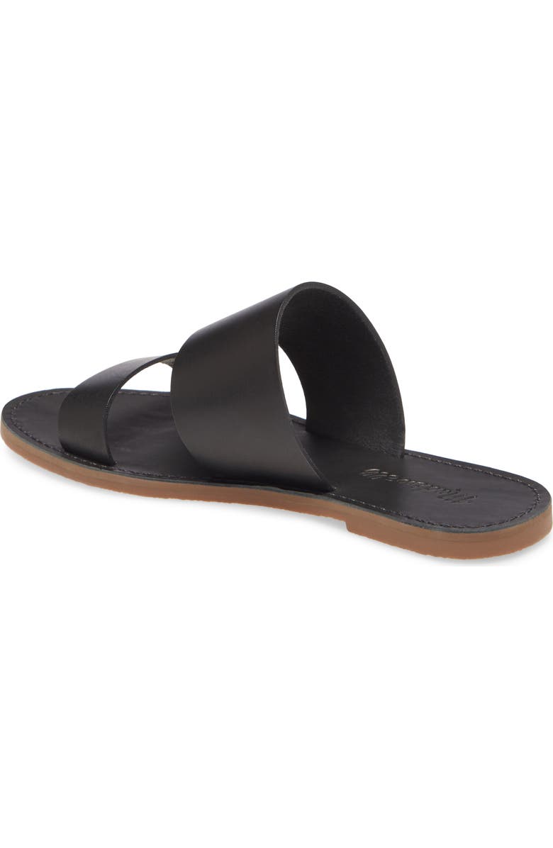 Madewell The Boardwalk Double Strap Slide Sandal, Alternate, color,