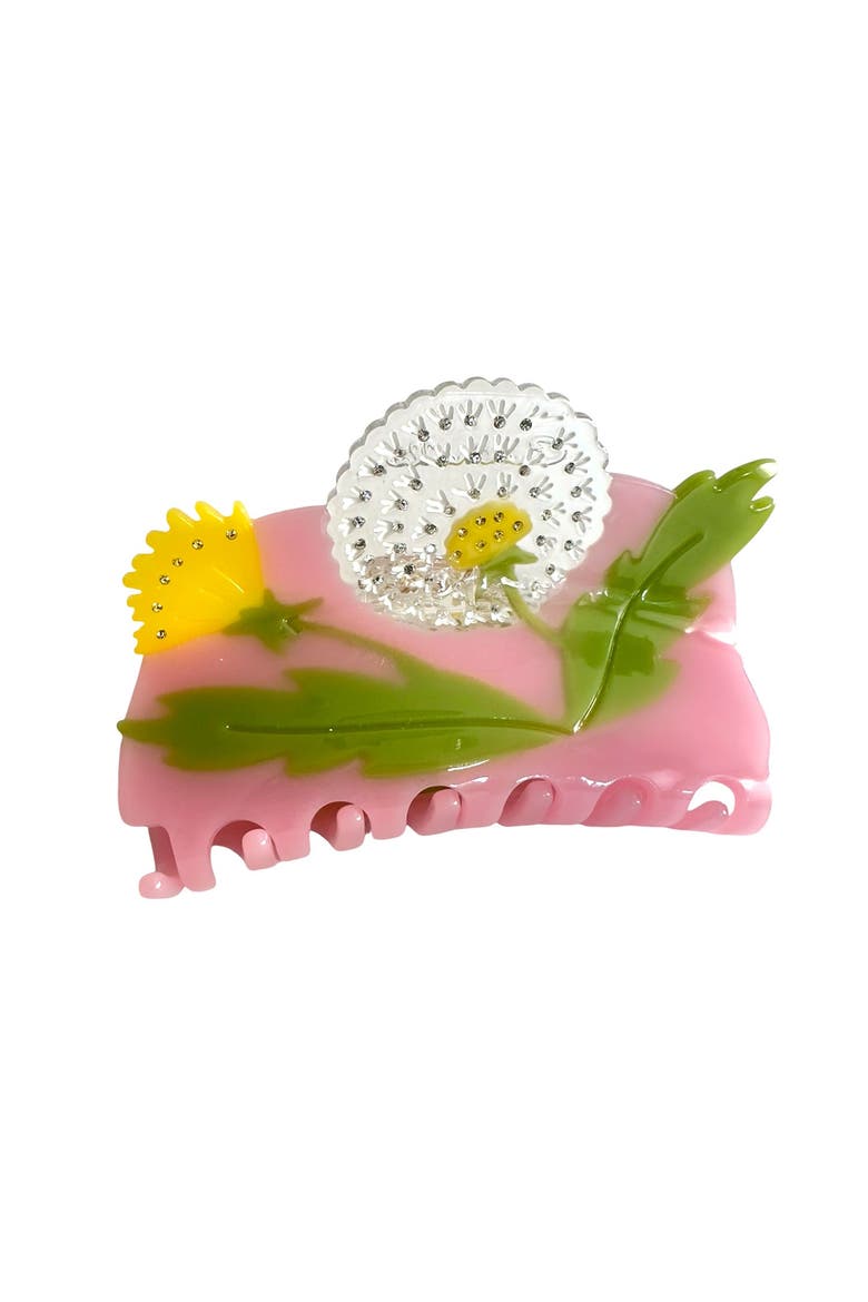 Dandelion Hair Claw, Main, color, Pink
