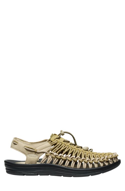 Keen Open-air Uneek Sneakers In Khaki/martini Olive