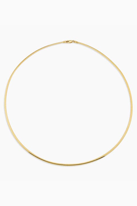 14K Yellow Gold Couture Collar Necklace
