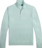 Polo Ralph Lauren Quarter Zip Cotton Sweater