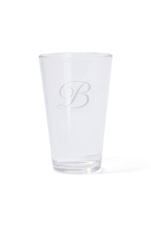 Silipint Silicone Crystal Clear Pint Glass In Transparent