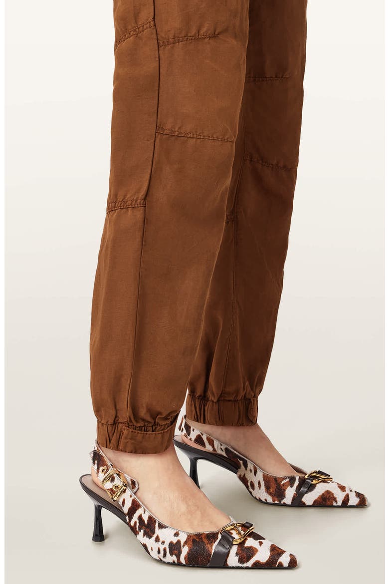 Val Twill Cargo Pants, Alternate, color, COGNAC BROWN