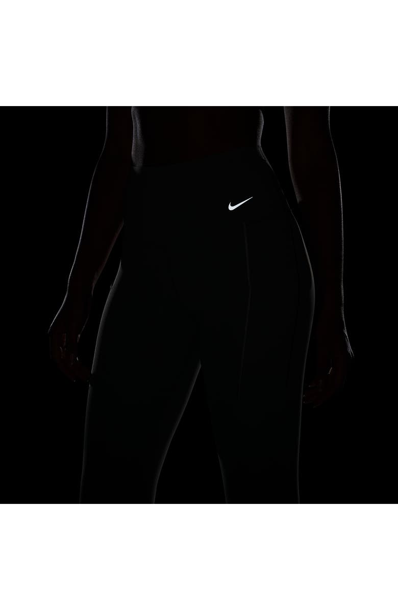 Nike Universa Medium Support High Waist 7/8 Leggings, Alternate, color, Light Army/ Black