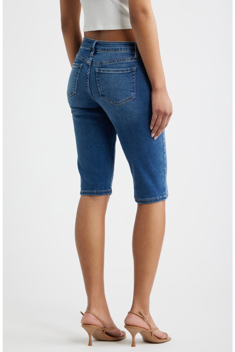 Low Rise Capri Jeans, Alternate, color, DARK BLUE