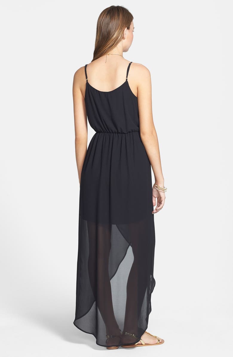 All in Favor Tulip Hem Maxi Dress, Alternate, color,