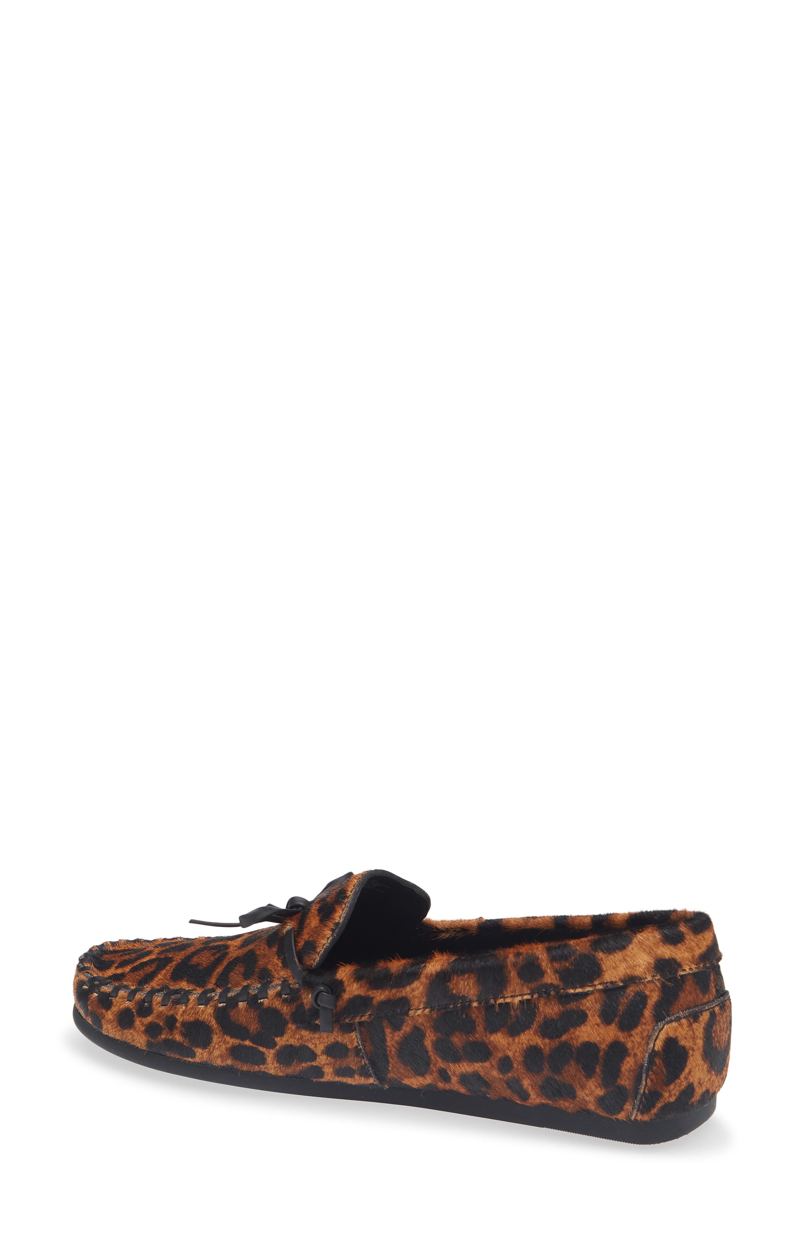 Madewell Meadow Genuine Calf Hair Driver Flat, Alternate, color, Caramel Multi