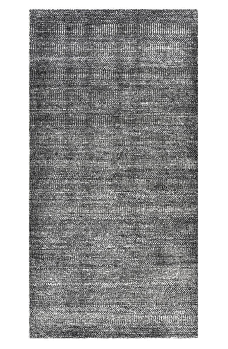Solo Rugs Sanam Handmade Area Rug, Main, color, Grey