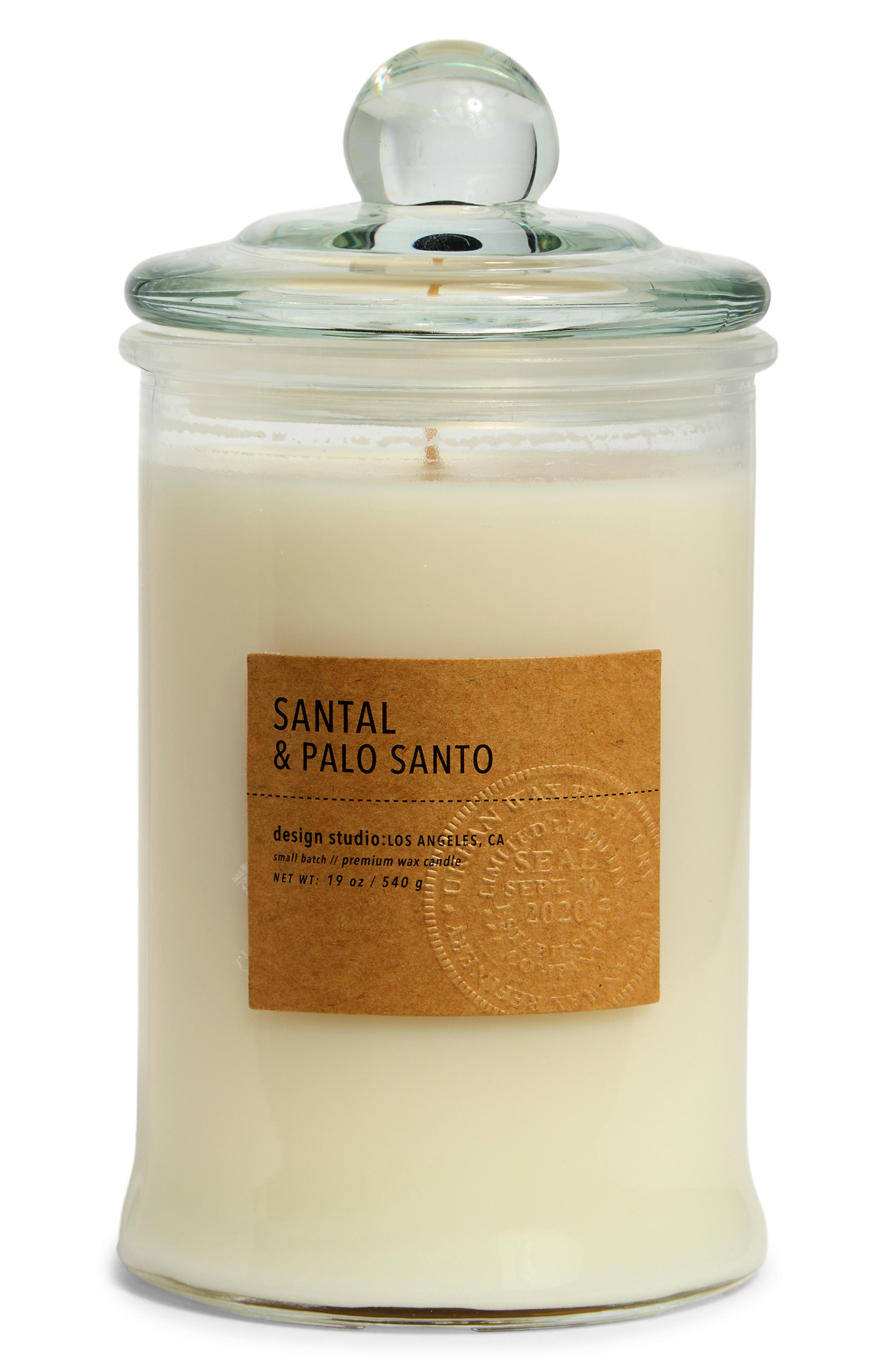 PORTOFINO CANDLES Santal & Palo Santo Artisan Scented Candle