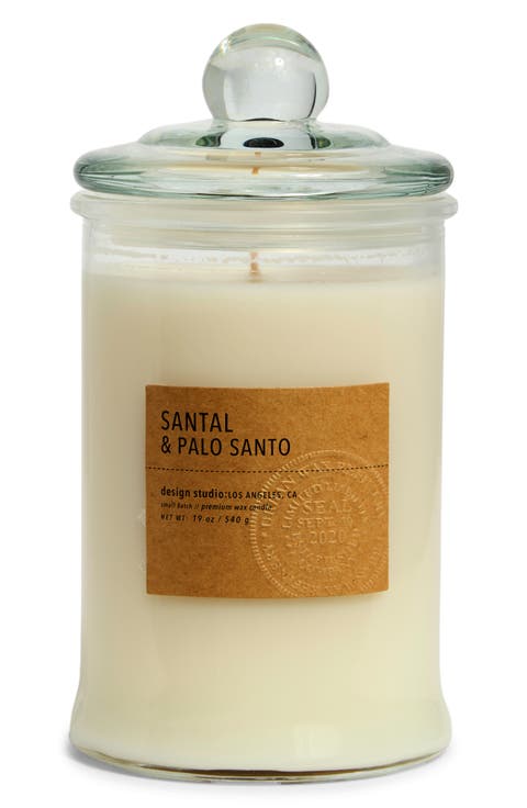 Santal & Palo Santo Artisan Scented Candle