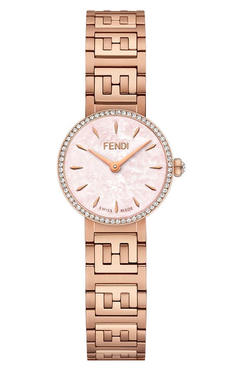 Forever Fendi Diamond Bracelet Watch, 19mm - 0.16ct.