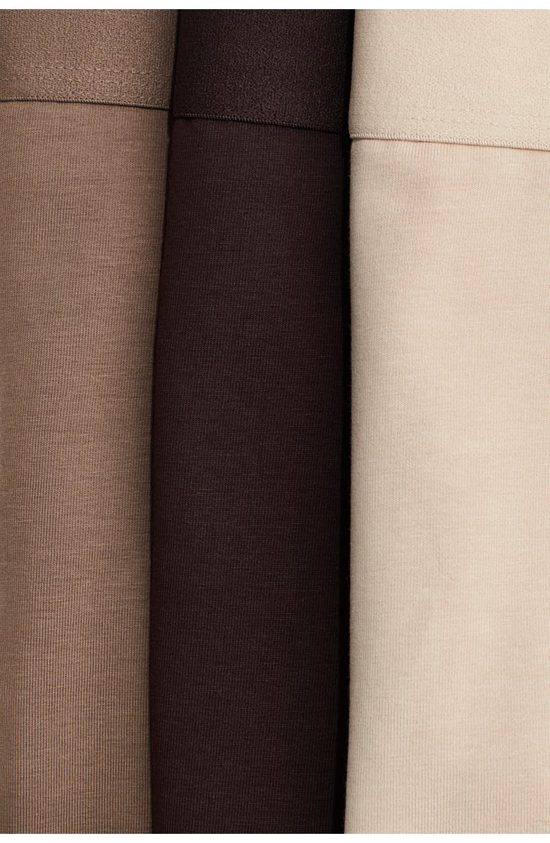 H&M 5-pack Short Trunks With Lycra<sup>®</sup>, Alternate, color, Beige/Dark Brown