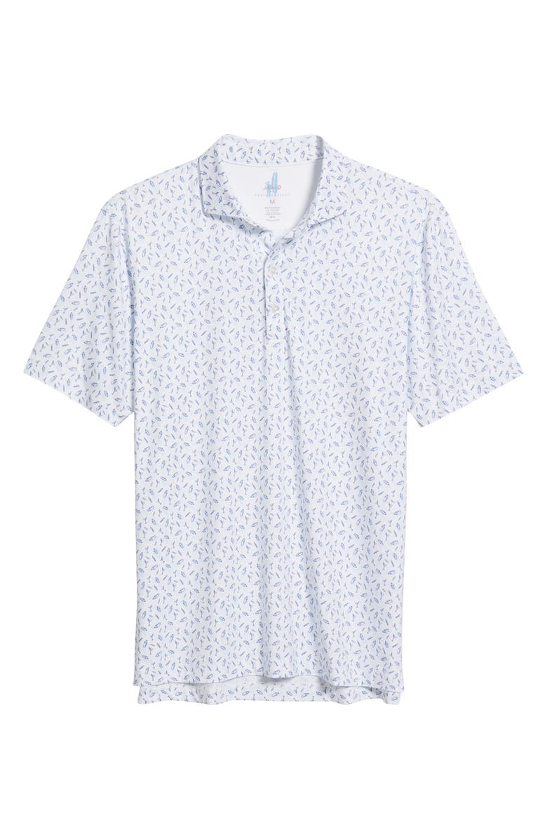 johnnie-O Tini Libations Print PREP-FORMANCE Golf Polo, Alternate, color, Lake