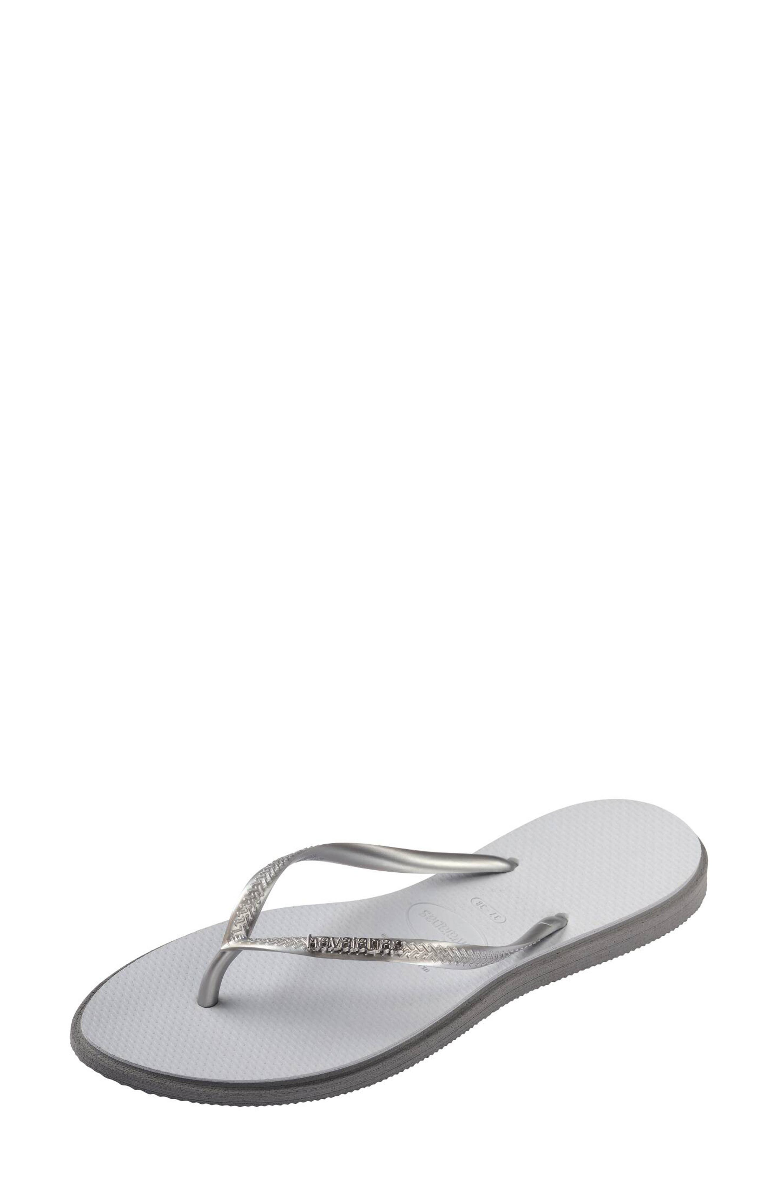 Havaianas Slim Pointed Toe Flip Flop, Alternate, color, 