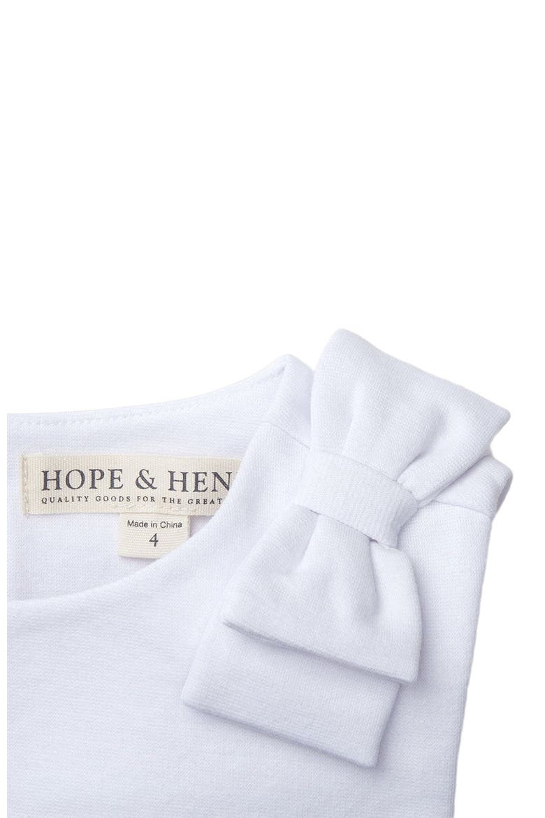 Baby Girls' A-Line Ponte Knit Dress, Infant, Alternate, color, Pink and White Block
