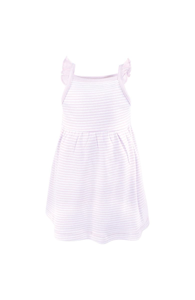 Hudson Baby Sleeveless Dress Set 2-Pack, Alternate, color, Lilac Garden