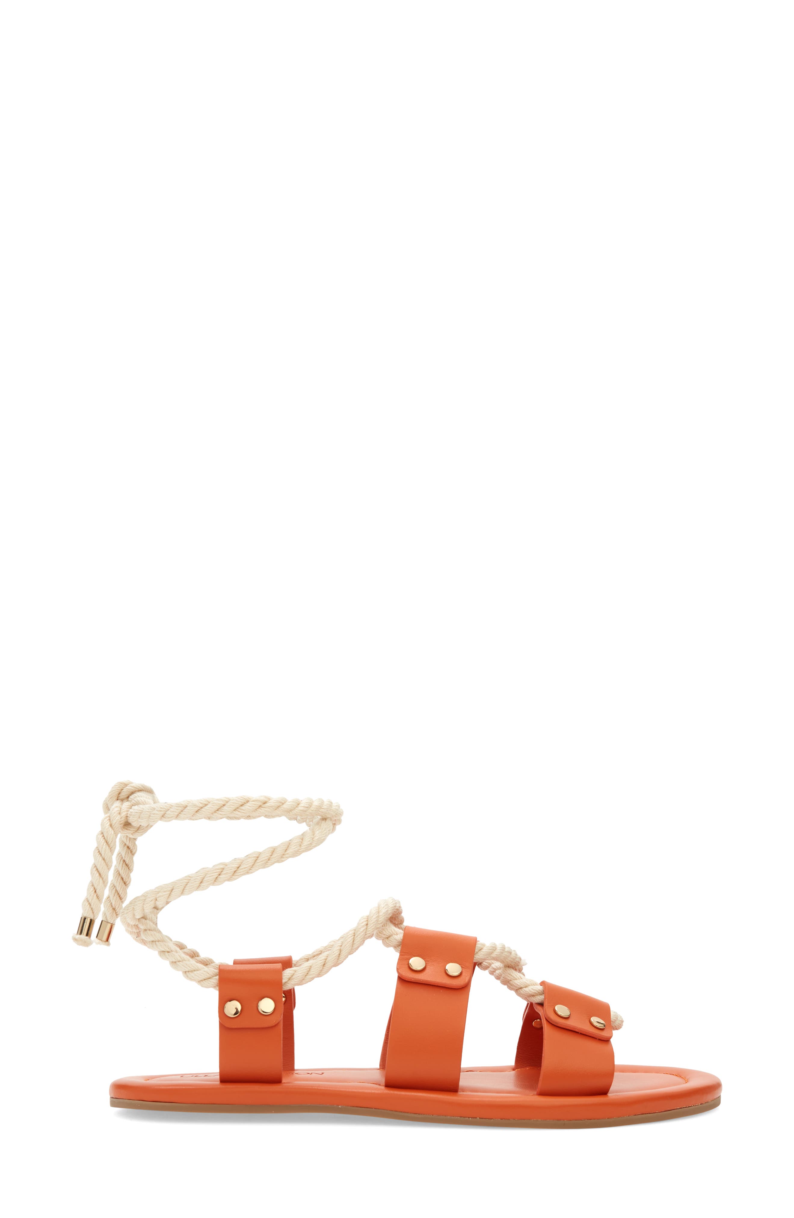 Ulla Johnson Rope Ankle Tie Sandal, Alternate, color, 