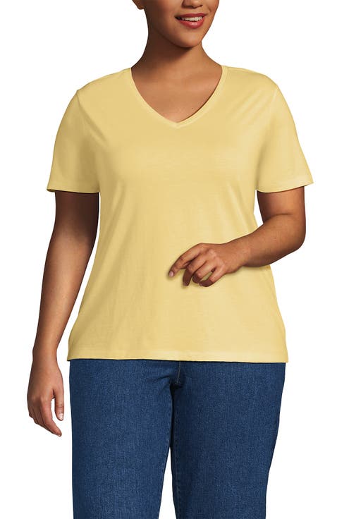Supima Cotton V-Neck T-Shirt