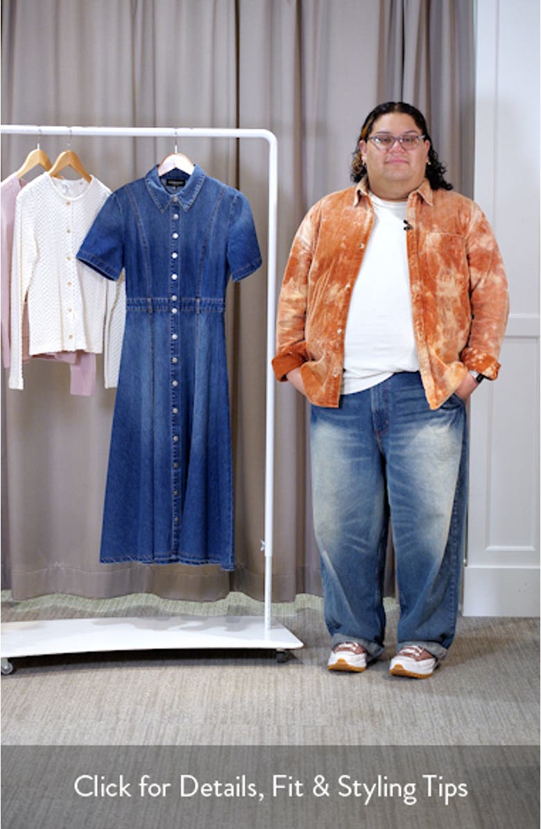 Denim Shirtdress, sales video thumbnail