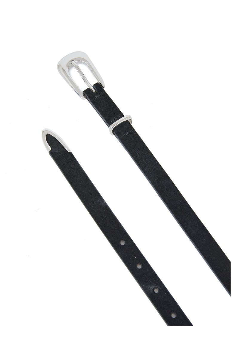 Classic Belt, Alternate, color, BLACK AND SILVER