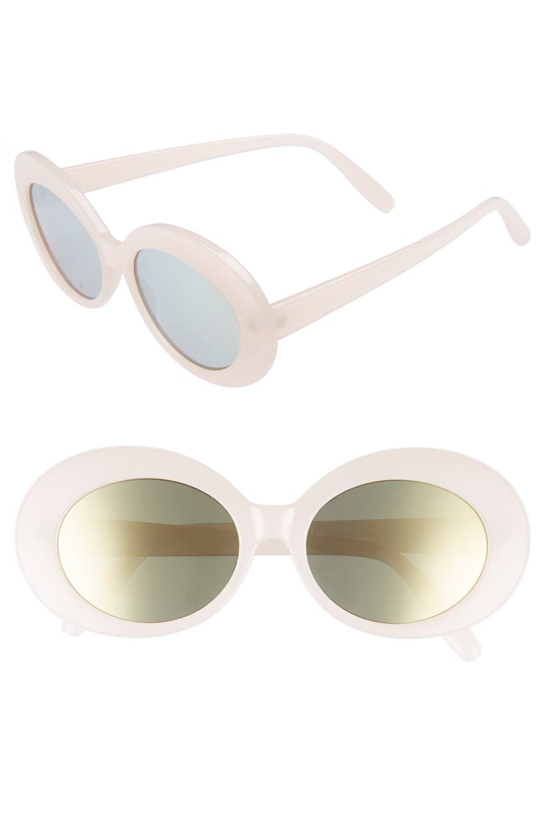 BP. 55mm Oval Sunglasses, Main, color, 