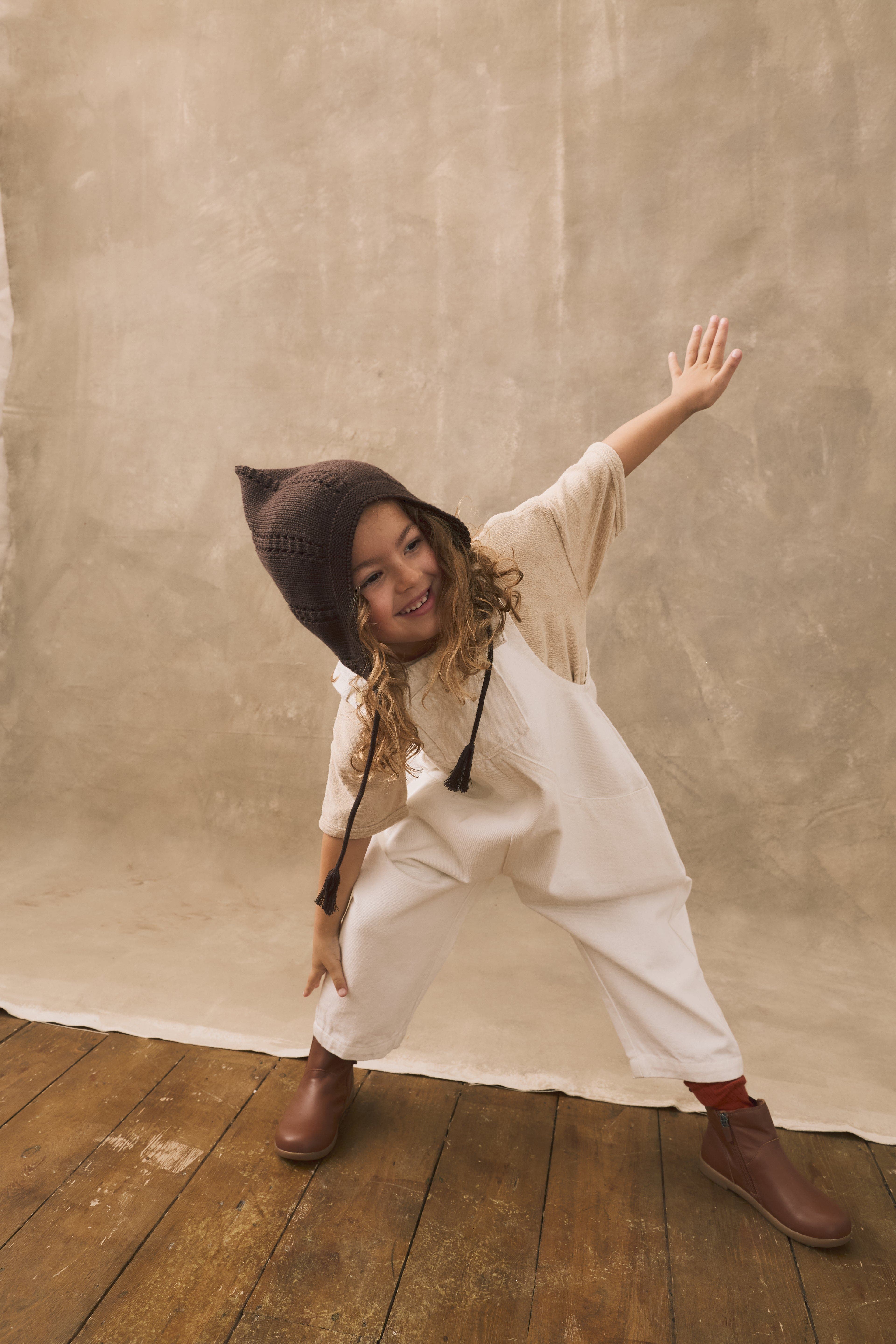 The Simple Folk The Oversized Denim Dungaree Kids | Nordstrom