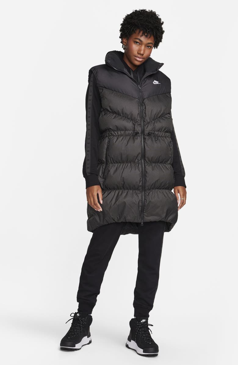 Nike Sportswear Windpuffer Therma-FIT Long Puffer Vest, Alternate, color,
