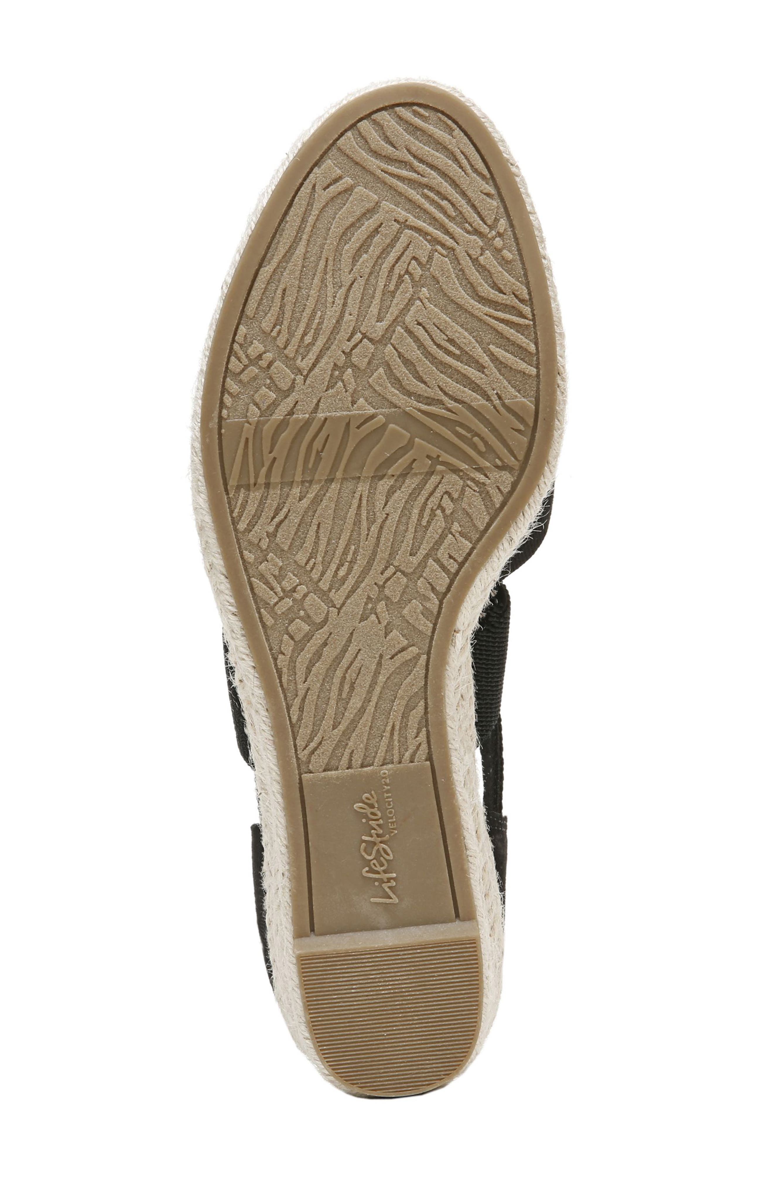 LifeStride Keaton Espadrille Wedge Sandal, Alternate, color, 