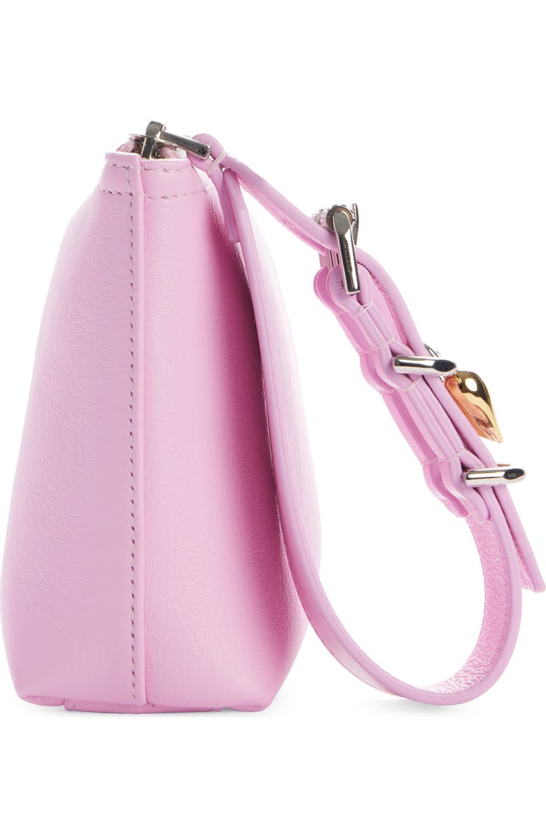 Givenchy Small Voyou Leather Wristlet, Alternate, color, 662-Candy Pink