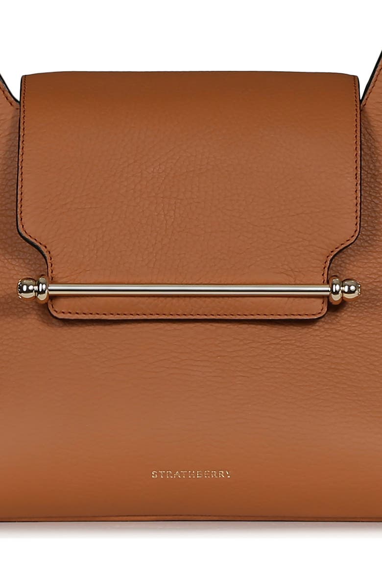 Strathberry Multrees Leather Hobo, Alternate, color, Tan