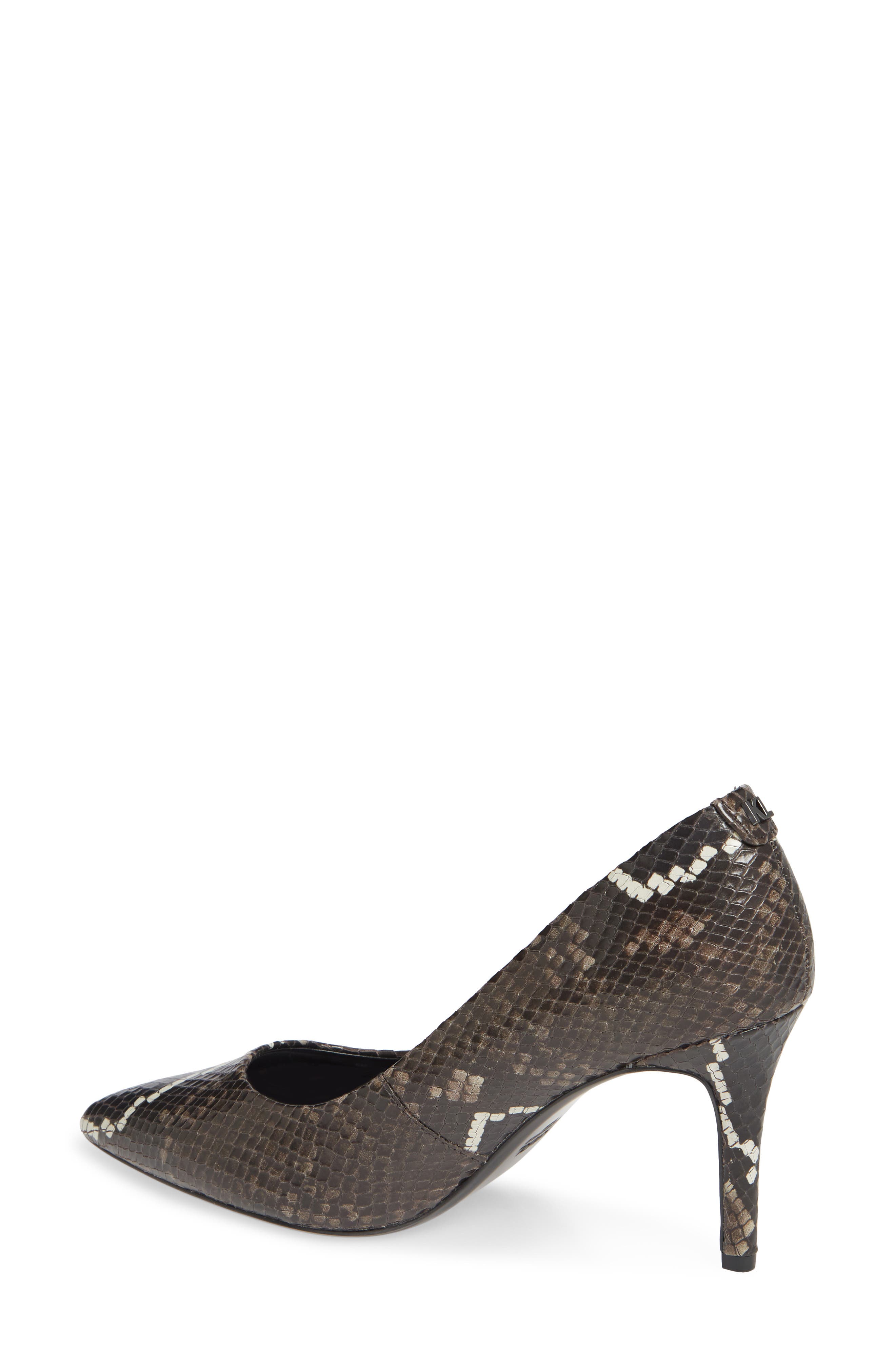 KARL LAGERFELD Royale Pump, Alternate, color, BLACK/ BLACK LEATHER