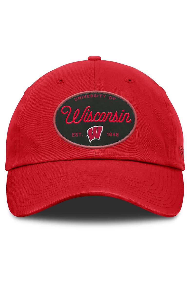Women's Fanatics Red Wisconsin Badgers Candid Adjustable Hat, Alternate, color, Red